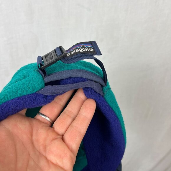 Vintage Patagonia Synchilla Fleece Duckbill Trapper Hat Mens L USA 90s Ear Flap - Picture 7 of 12